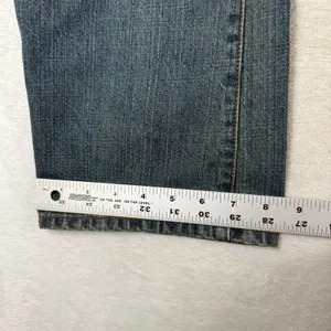 Stampa Jeans Vintage Y2K Embroidery Skater Jeans Hip Hop Denim 34x30 Medium Wash thumbnail 9