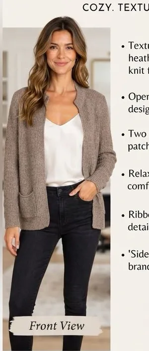 Vintage Side Effects Cardigan‎ Sweater thumbnail 1