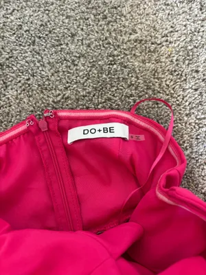 DO+BE Ruffle Top Pink thumbnail 3