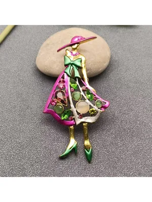 Fashion Temperament Girl Brooch thumbnail 3