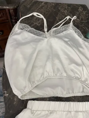 Bridal white pj set Size XS thumbnail 3