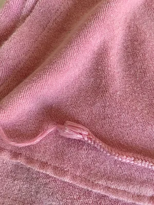 ZARA Pink Terry Cloth Shorts thumbnail 3