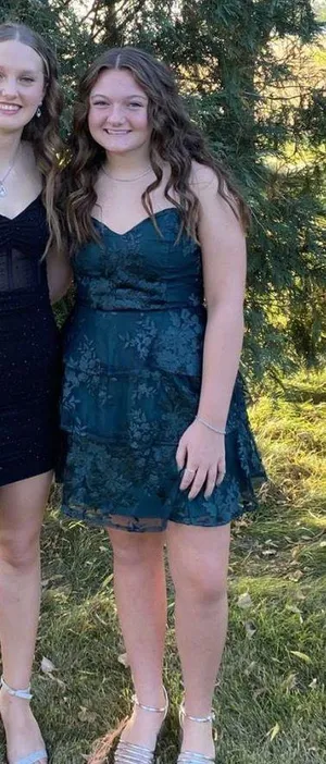I.N. San Francisco Green Homecoming Dress thumbnail 5