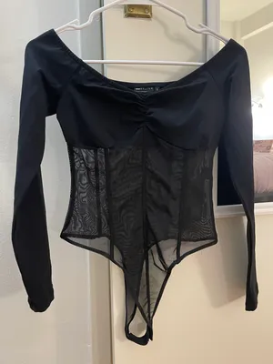 ASOS Black Bodysuit thumbnail 1