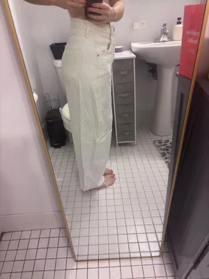 White barrel jeans  thumbnail 2