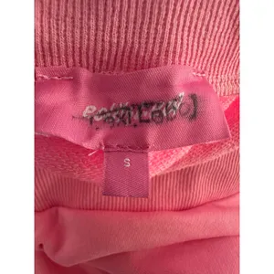EDIKTED 06 Wide Leg Cotton Blend Drawstring Sweatpants size small Pink thumbnail 3