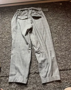 A New Day Plaid Tie Waist Pants thumbnail 3