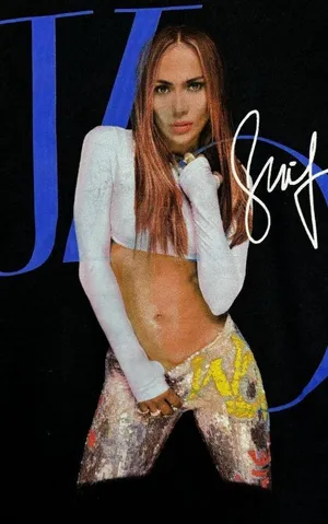 Jennifer Lopez JLO Signature Poster Dance Pop Tee M/L thumbnail 2