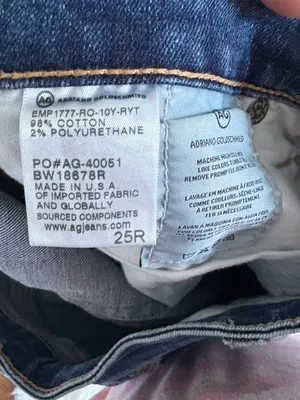 AG Adriano Goldschmied The Farrah Skinny Ankle Front Seam Raw Step Hem Jeans 25R thumbnail 6