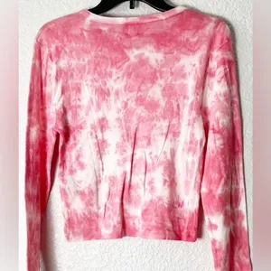 Urban Outfitters BDG Pink Tie Dye Long Sleeve shirt, Worn Once, Great Condition thumbnail 2