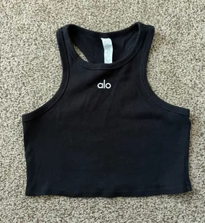 Alo Yoga Black Aspire Tank thumbnail 1