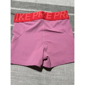 Nike Pro Dri-FIT‎ Women Small Pink Red Compression Athletic Shorts thumbnail 5