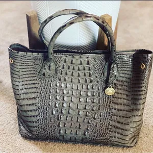 Brahmin Crocodile large tote bag thumbnail 3
