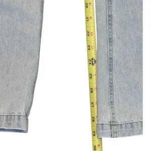 Rewash Super High Rise Vintage Flare Jeans Light Wash Pleated Front Size 7 28 thumbnail 5