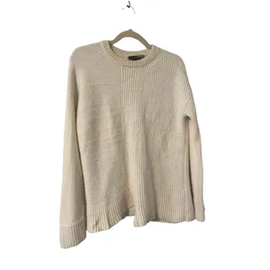 ALICE + OLIVIA Off White Wool Sweater Pullover Top thumbnail 2