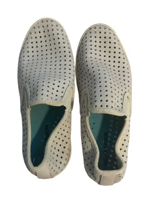 SeaVees‎ Slip On Sneakers Perforated Leather Off White Casual Breathable thumbnail 1