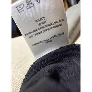 Vintage Alo Yoga Cool Fit Cropped Black Leggings W/ Purple Band XS (a5) thumbnail 6