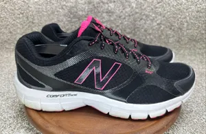 New Balance 543 Woman's Comfort Ride Running Shoe 10B black-pink WE543BB1 thumbnail 3