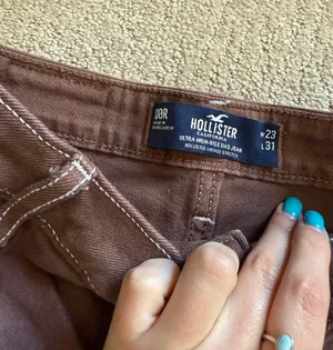 Brown Utility Jeans Size 00 thumbnail 4