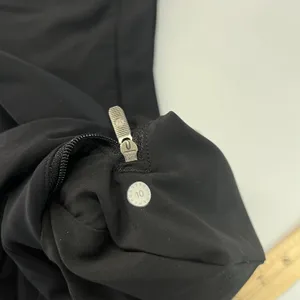 Lululemon On The Move‎ Pant Lightweight Womens 10 Black Tailored Sweat Wicking thumbnail 8