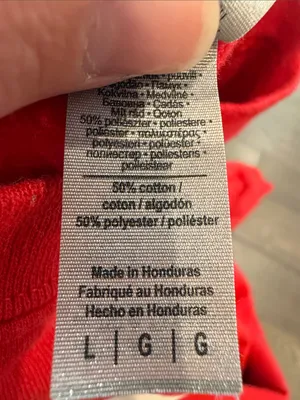 Gildan Red Phillies Crewneck Sweatshirt Size Large - C11-444 thumbnail 7