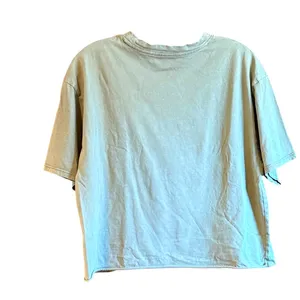 Organic Generation Size Large Cowgirl Giddy Up‎ Green T-Shirt Graphic Crop thumbnail 5