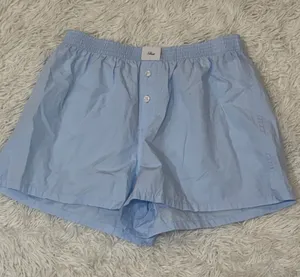 Aritzia TNA Sky Blue Cotton Boxers thumbnail 1
