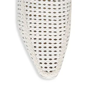 Sam Edelman Cream Elva Slip On Woven Mule Flats thumbnail 5