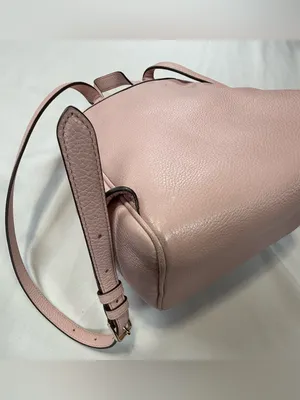 kate spade Pale Pink Pebbled Leather  Backpack thumbnail 4
