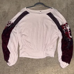 Free People Long Sleeve Balloon blouse thumbnail 3