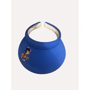 Blue Peanuts Lucy Baseball Visor By Town Talk MFG Adj Fit Terry Cloth‎ Lining thumbnail 8