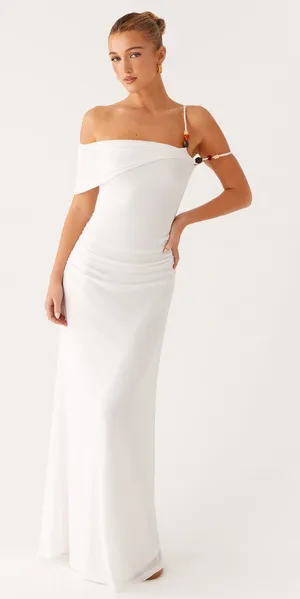 Peppermayo maxi dress white  thumbnail 1