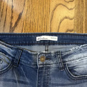 Kancan Womens Jeans Skinny‎ Denim Ripped Distressed Stone Wash Blue 27 thumbnail 6
