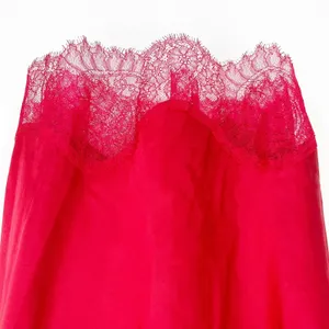 Victorias Secret VS Coquette Y2K Lace Trim Satin Babydoll Cami Slip Dress Size L thumbnail 3