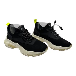Steve Madden Shoes Women 7 Black NY90 Cinch‎ Tie Myles Sneaker Fashion Outdoor thumbnail 2