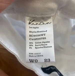 KanCan white Jean shorts thumbnail 6