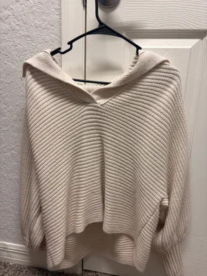 Boutique Over Sized Sweater Tan thumbnail 3
