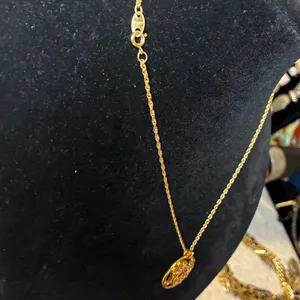 Avon Gold 'Mother' Pendant Necklace thumbnail 3