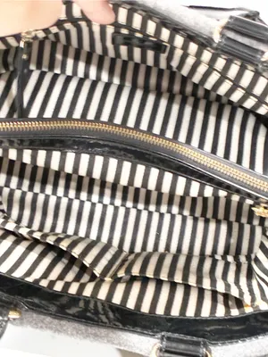 Kate Spade Alda Quinn Chestnut Hill Wool Bag Purse Grey Shoulderbag thumbnail 3