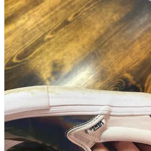 Vans Silver Iradescent Slip‎ On Sneakers Size M5/W6.5 thumbnail 6
