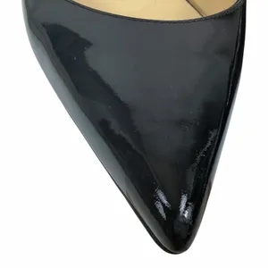 Christian Louboutin Iriza 100 Patent Leather d'Orsay Pump Black Size 39 thumbnail 7
