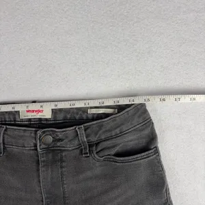 Wrangler High Rise Bold Bootcut Jeans Women's 12x30 Black Western Casual Y2K EUC thumbnail 6