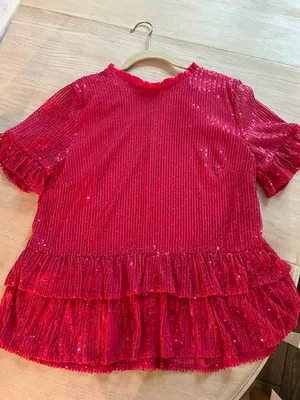 Sequin Blouse Size M thumbnail 1