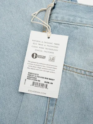 Ética - Marlo Ultra High Rise Baggy Jeans thumbnail 7