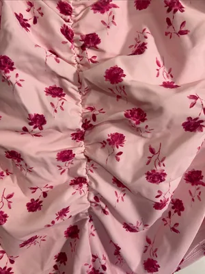 Shade & Shore Pink Floral Swimsuit thumbnail 4