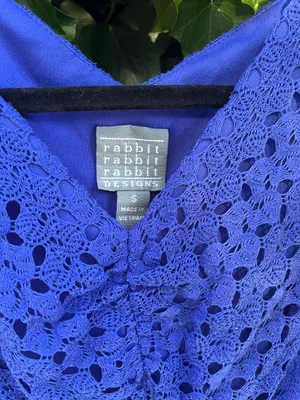 Rabbit Rabbit Rabbit Blue Lace Dress thumbnail 2