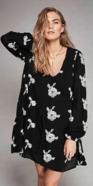 Free People Austin Mini Dress Size L (22” PTP) thumbnail 1