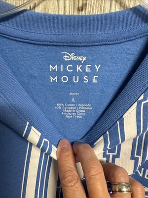 Disney Blue Mickey Graphic Pullover thumbnail 3