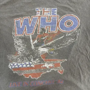 Junk Food Tshirt Womens Size Small The Who Farewell Your 82’ Band Tee thumbnail 2