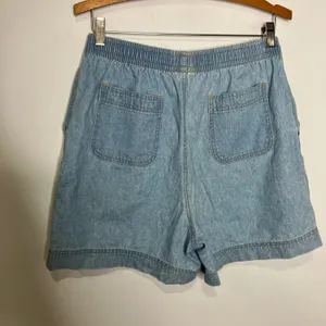 Vintage Liz Claiborne denim shorts light wash women's size‎ medium petite thumbnail 6